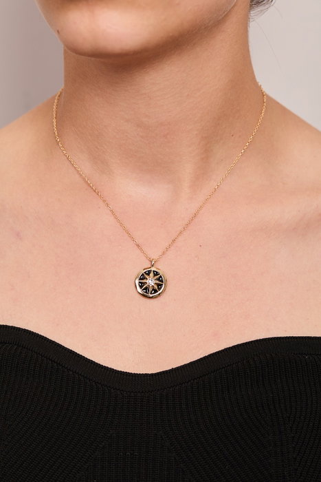 Heliophilia Silver CK9946 Collar Dorado de Metal Talla Única